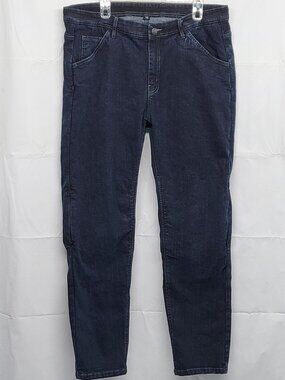 Iron Workers Womens Jeans Size 16 Motocycle Side Zip Hidden Pocket Aramid Lined
